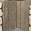 Stele Basalt - Mauer